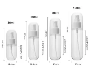 Capsule-Shape Spray Bottle